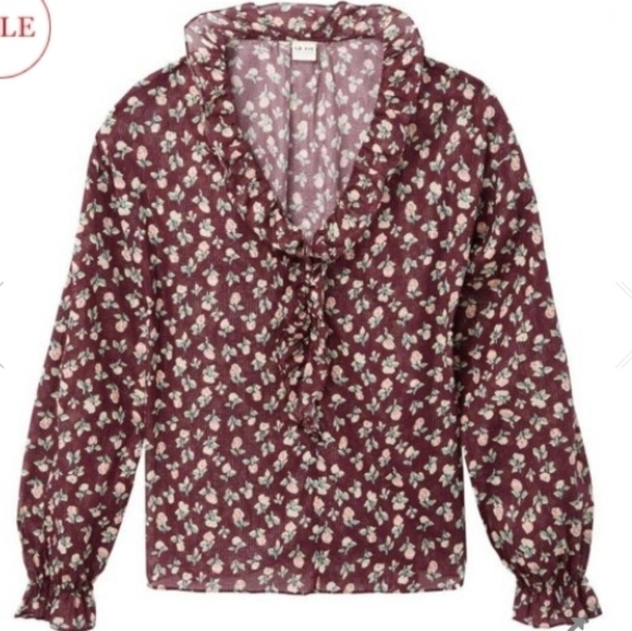Rebecca Taylor CHERISE FLEUR TOP - Picture 1 of 12